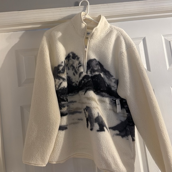 Old Navy Polar Bear Sherpa Fleece Sizes Medium & Large Available! NWT - Picture 2 of 3